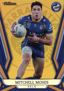 2023 NRL Traders Titanium - Gold Pearl Special #GS097 Mitchell Moses Front
